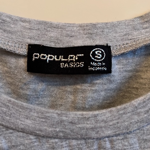 Good times and tan lines grey muscle tee - Picture 2 of 3